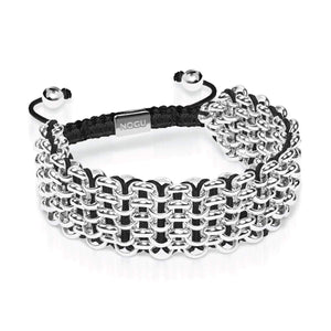Supreme Kismet Links Bracelet | Silver | Black | Deluxe | Engravable